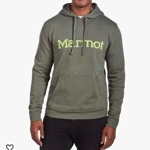 Marmot Men’s Coastal Pullover Hoody Heather Green S